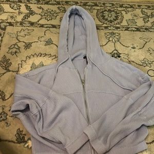 forever 21 cropped hoodie